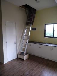2 room unit with attic storage